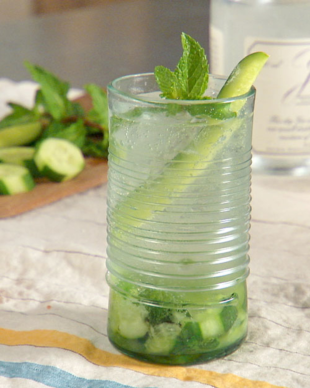 Mad Hungry Recipe: Cucumber-Mint Gin and Tonic