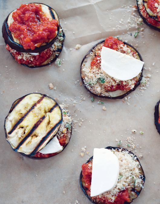 Mad Hungry Recipe: Eggplant Parm Stacks