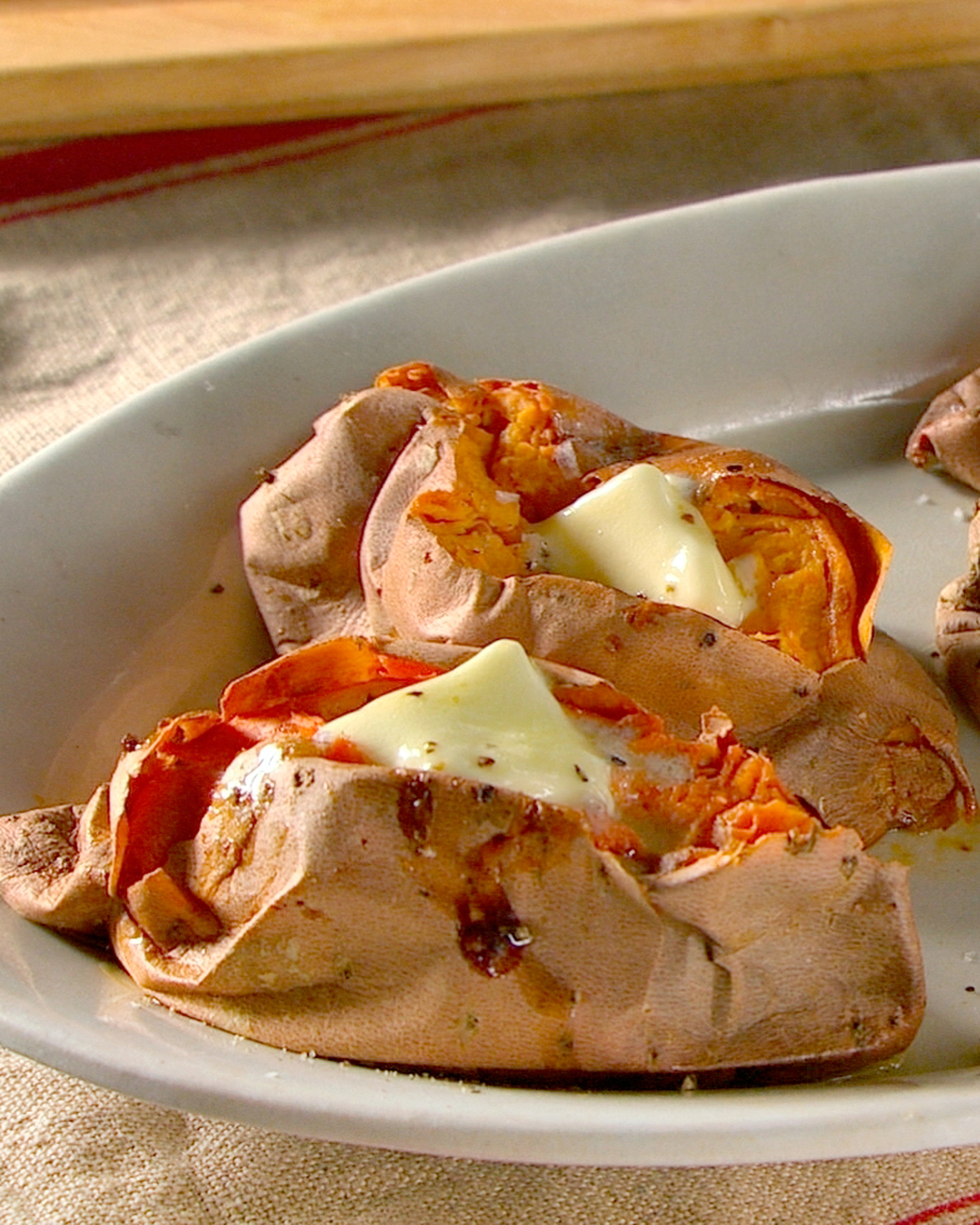Mad Hungry Recipe: Baked Sweet Potatoes