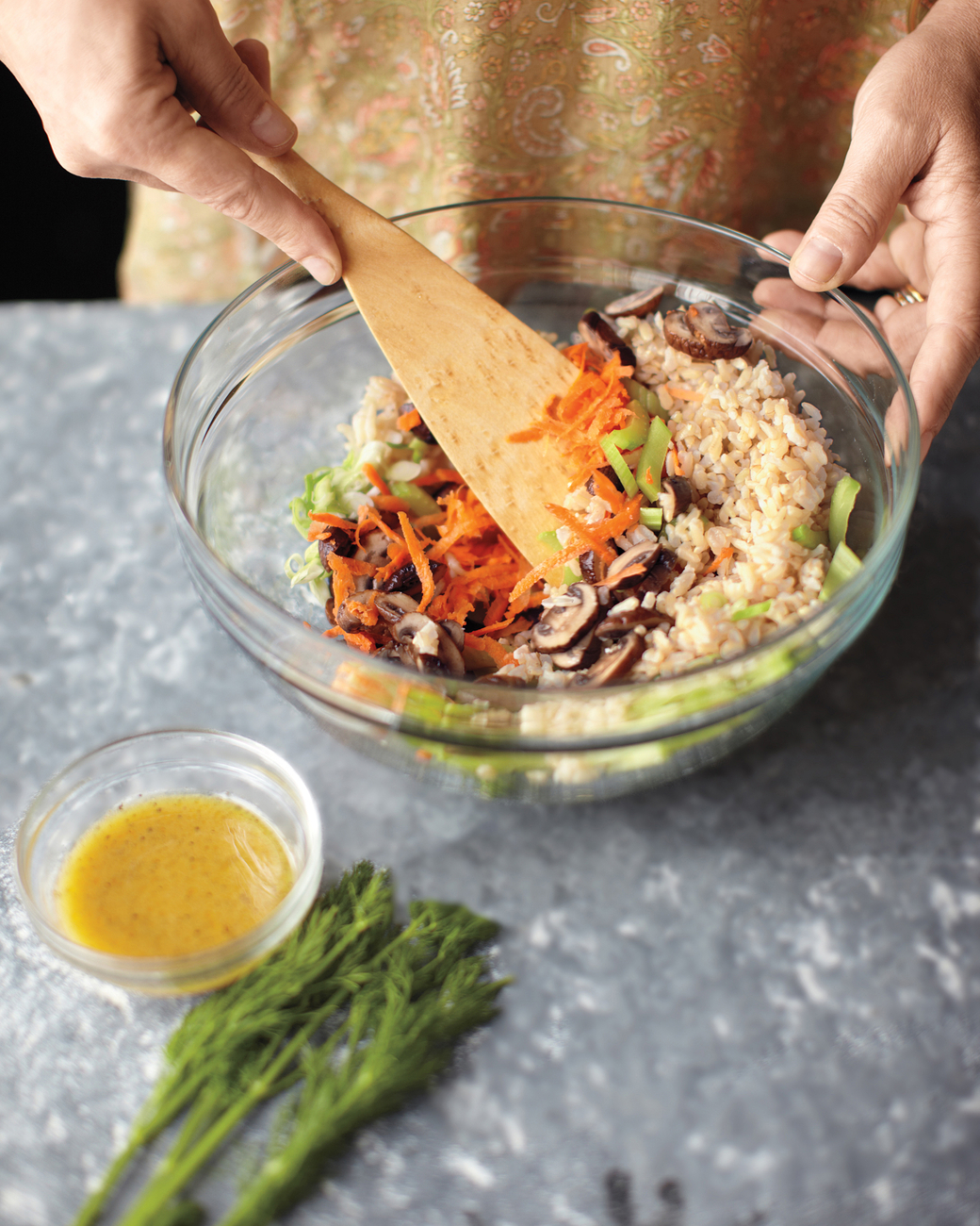 Mad Hungry Recipe: Barley, Mushroom, and Dill Salad