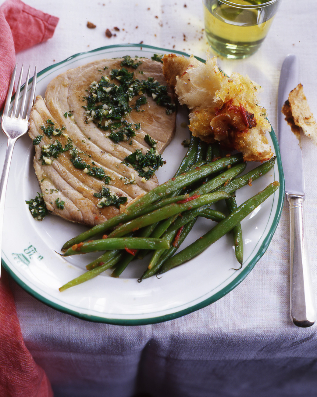 Mad Hungry Recipe: Tuna Steaks with Mint Sauce
