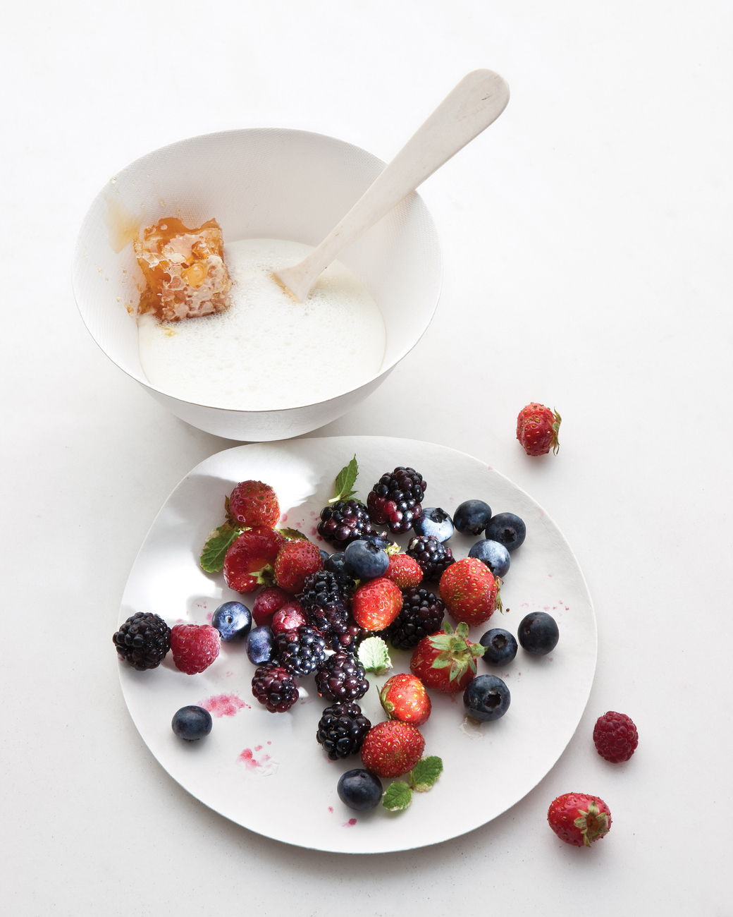 Mad Hungry Recipe: Berries with Buttermilk and Honey