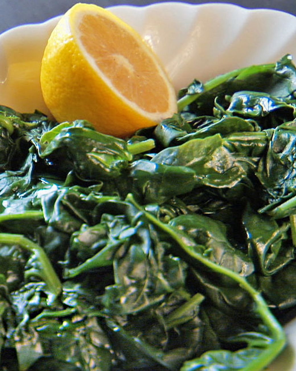 Mad Hungry Recipe: Spinach with Lemon