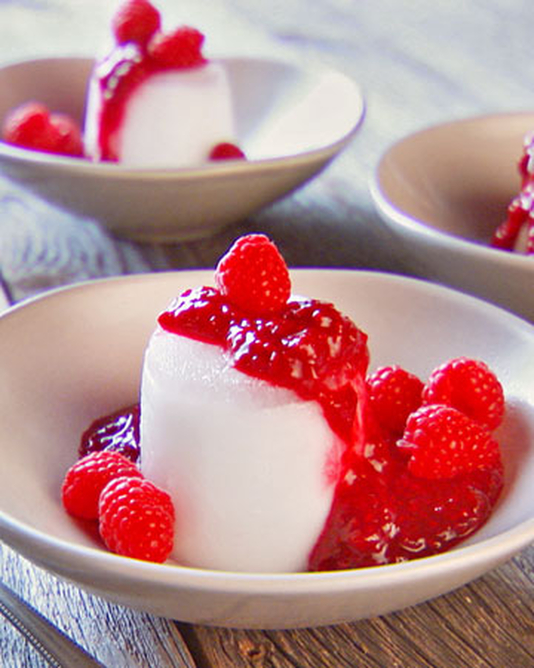 Mad Hungry Recipe: Easiest Italian Ices with Raspberry Sauce