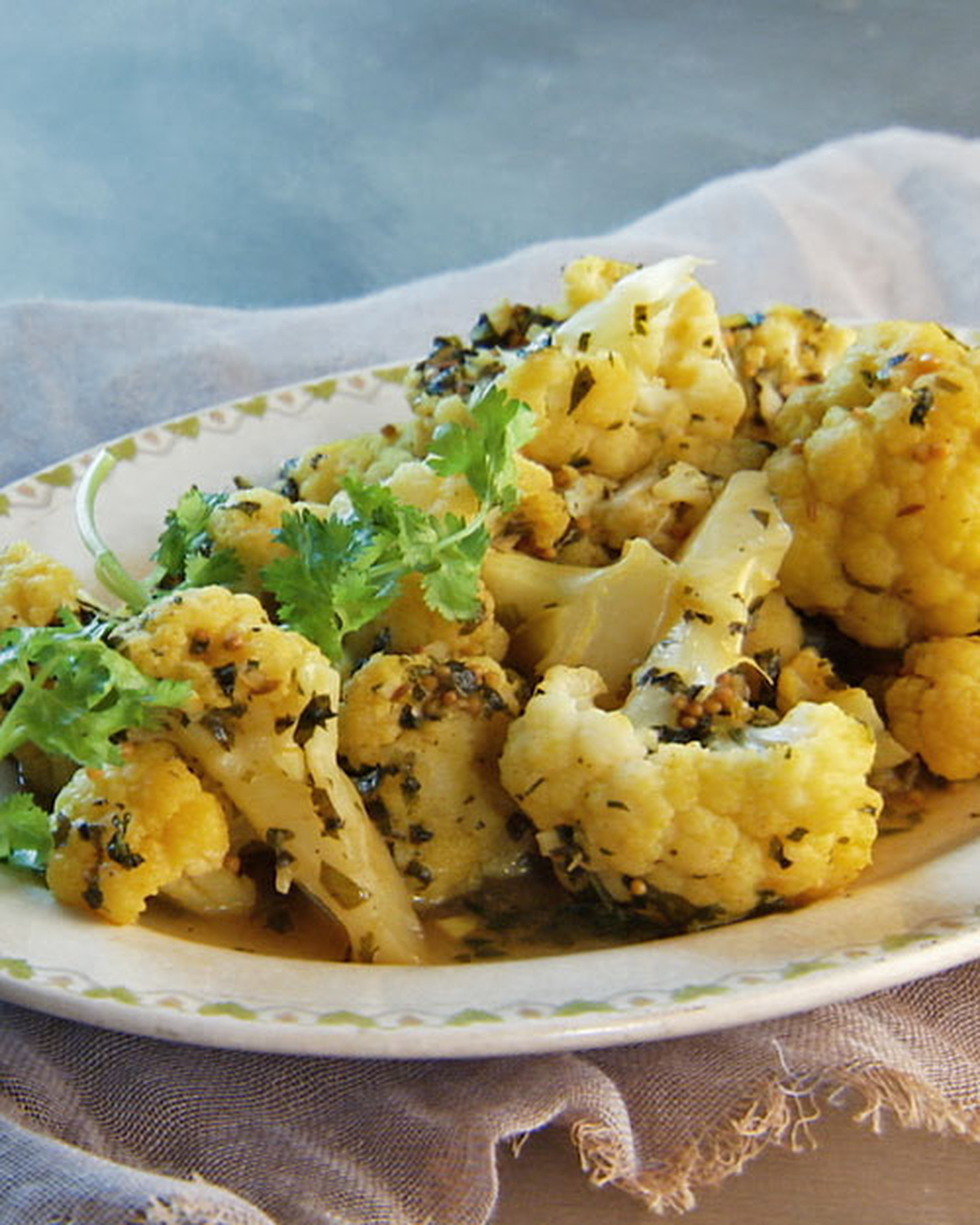Mad Hungry Recipe: Cauliflower with Ginger and Cilantro