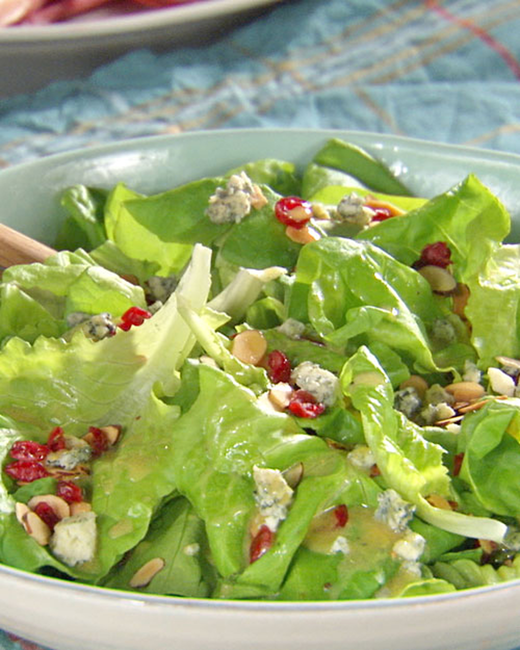 Mad Hungry Recipe: Cranberry-Almond Green Salad with Honey Mustard Vinaigrette