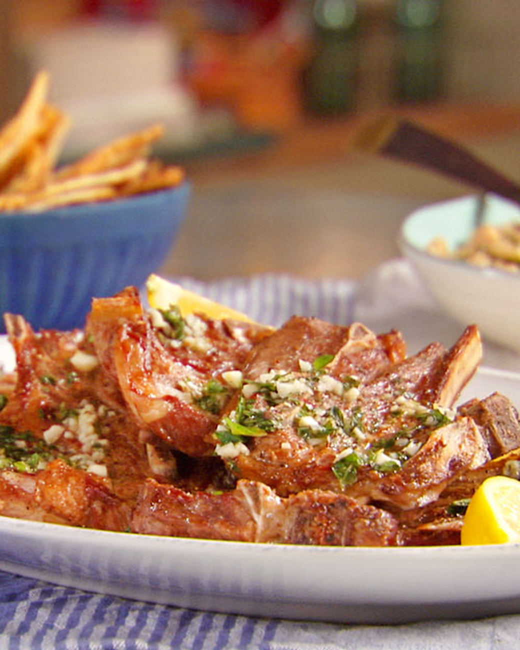 Mad Hungry Recipe: Lamb Chops Bathed in Greek Herbs
