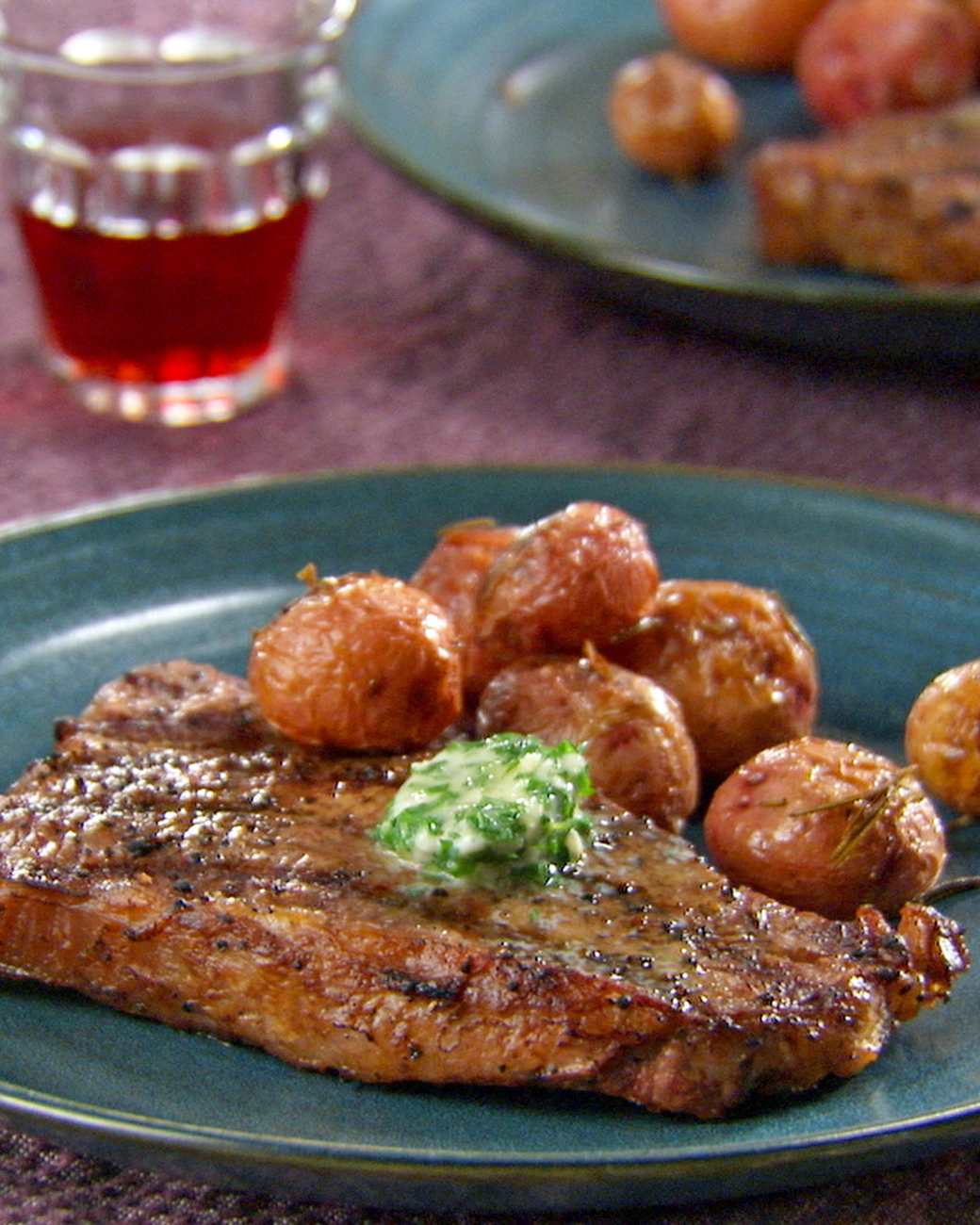 Mad Hungry Recipe: Grilled Strip Steak with Herb Butter