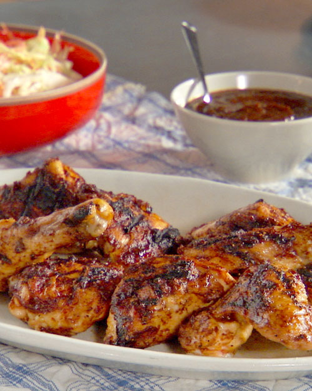 Mad Hungry Recipe:  Grilled Chicken with Figgy Barbecue Sauce
