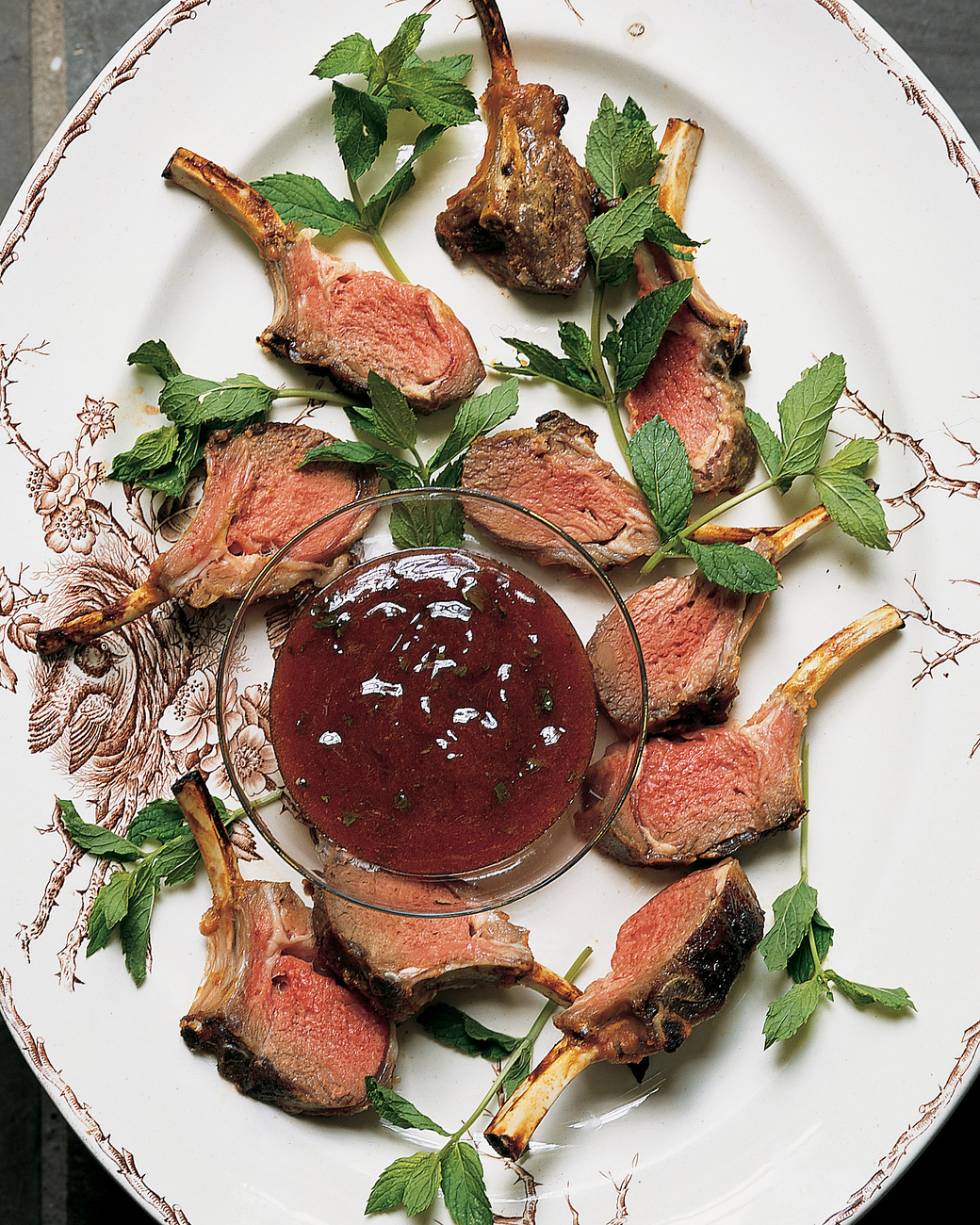 Mad Hungry Recipe: Dijon Baby Lamb Chops with Red Currant-Mint Dipping Sauce