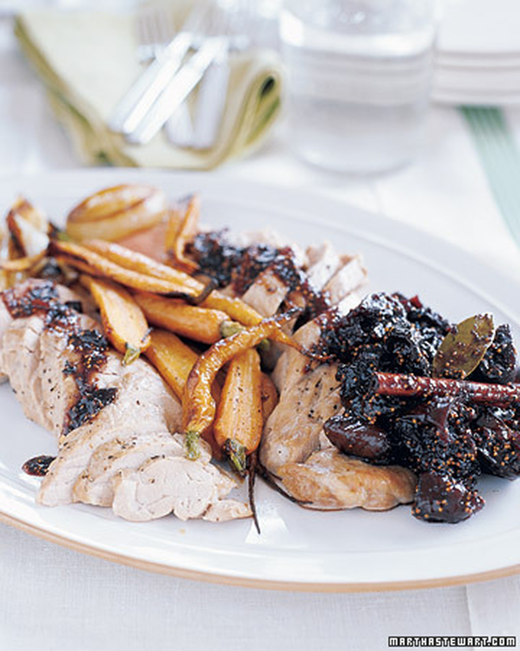 Mad Hungry Recipe: Roasted Pork Tenderloin with Fig Chutney