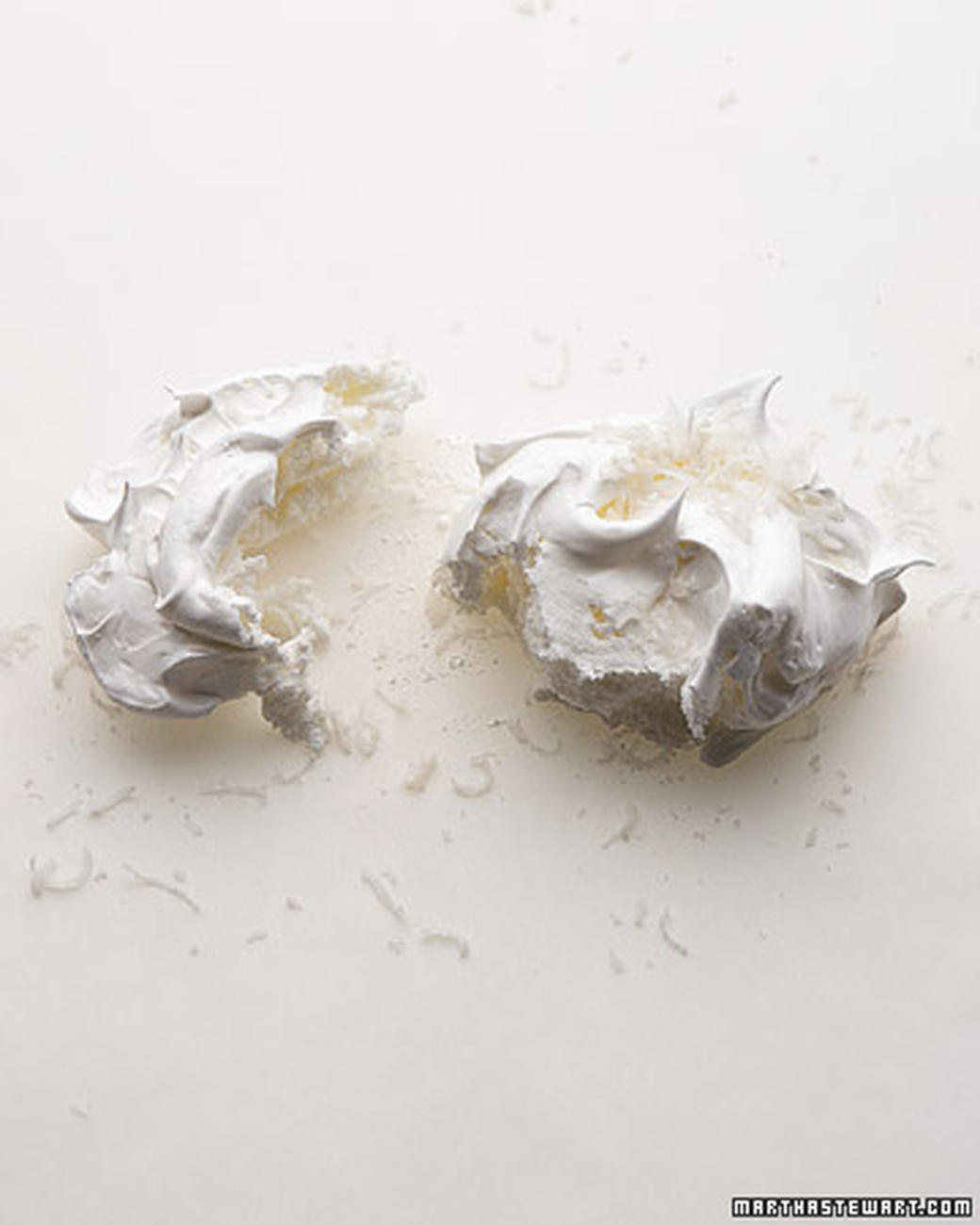 Mad Hungry Recipe: Coconut-Topped Meringues Infused with Vanilla Bean