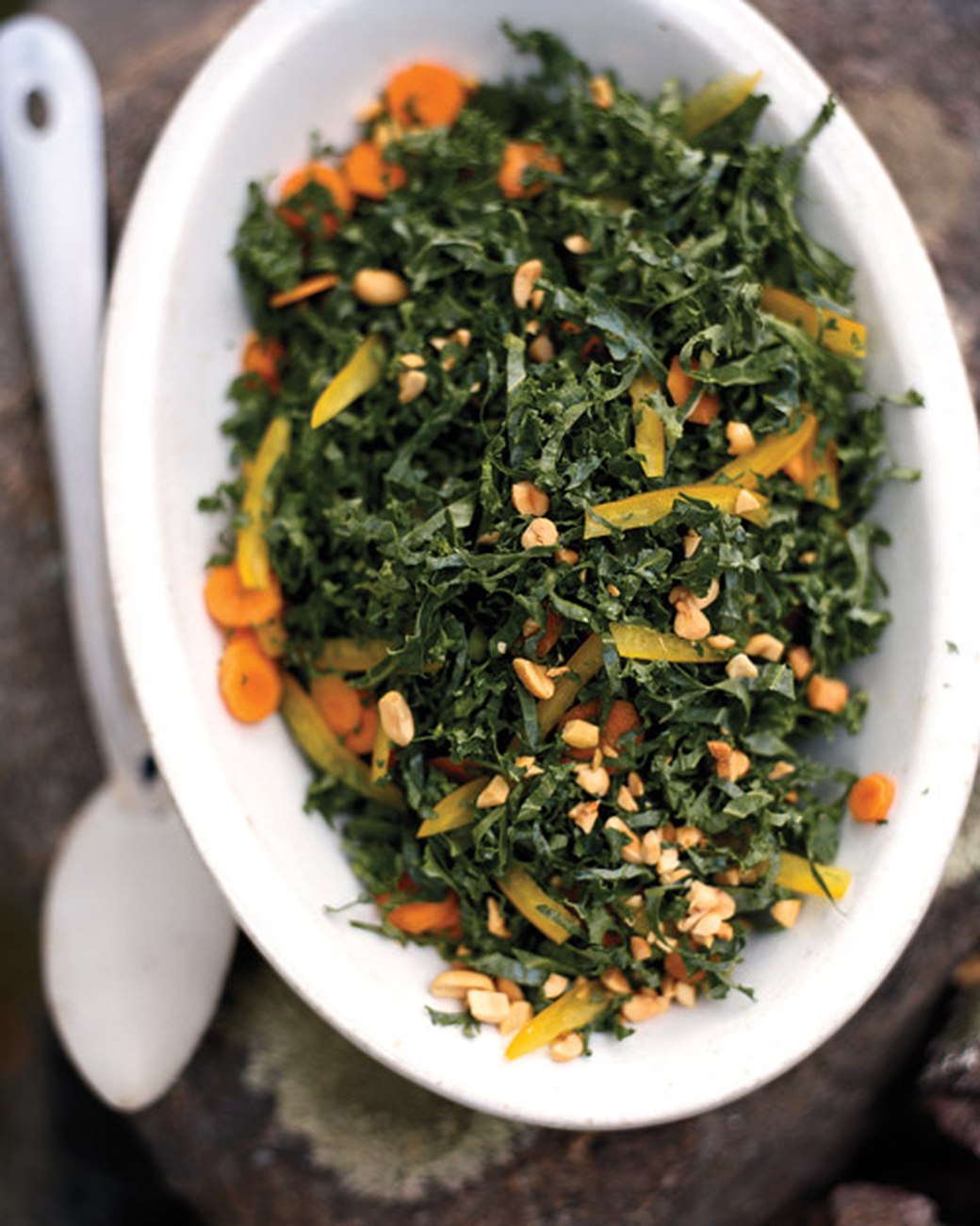 Mad Hungry Recipe: Kale Slaw with Peanut Dressing