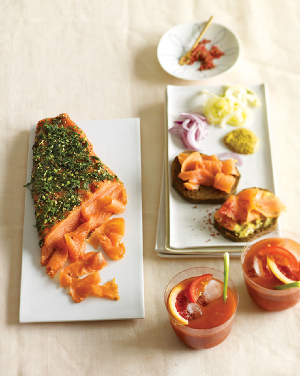 Mad Hungry Recipe: Gravlax with Sweet Mustard Sauce