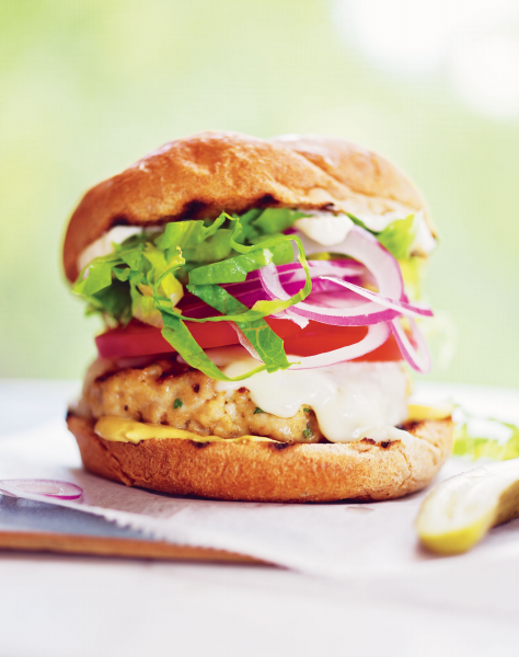 Mad Hungry Recipe: Chicken Chive Burger